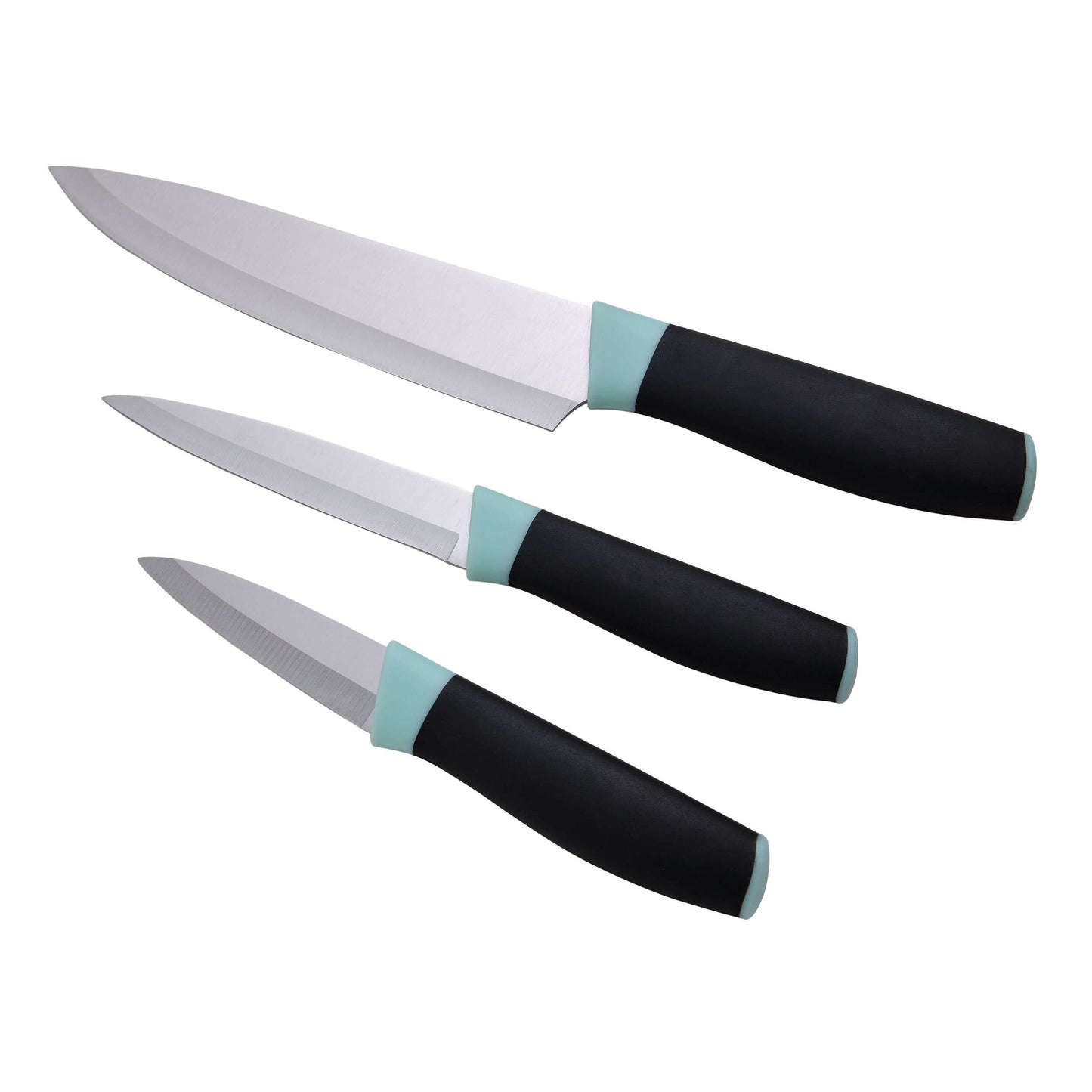 Set 3 cuchillos de cocina acero inoxidable - Menorca